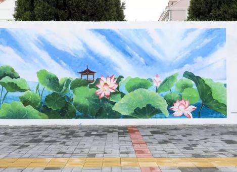 大关墙绘施工材料制作工艺说明