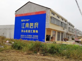 大关农村墙体广告在不同形式上面展现的不同特色