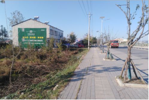 大关书山南院墙体广告