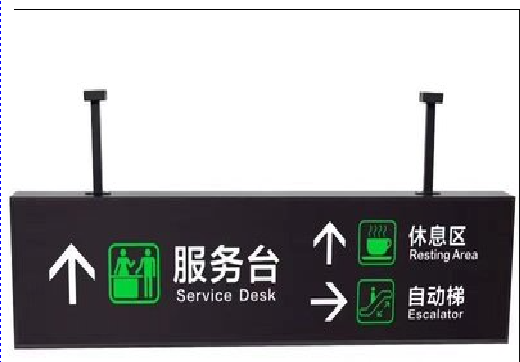 大关吊牌灯箱制作流程。