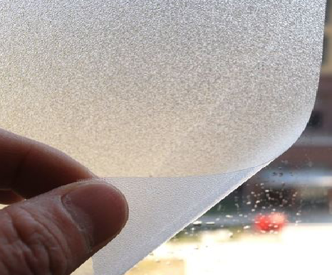 大关玻璃门外面粘广告用什么材料好？